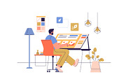 Collection Web Illustrations, a Templates & Theme by alexdndz (Thumbnail 2 of 21)