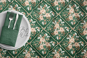 Christmas Botanical Grid Pattern, a Pattern Graphic by SirenaArt (Thumbnail 20 of 20)