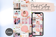 Pink Sale Instagram Puzzle Template, a Social Media Template by Social Assumptions (Thumbnail 6 of 10)