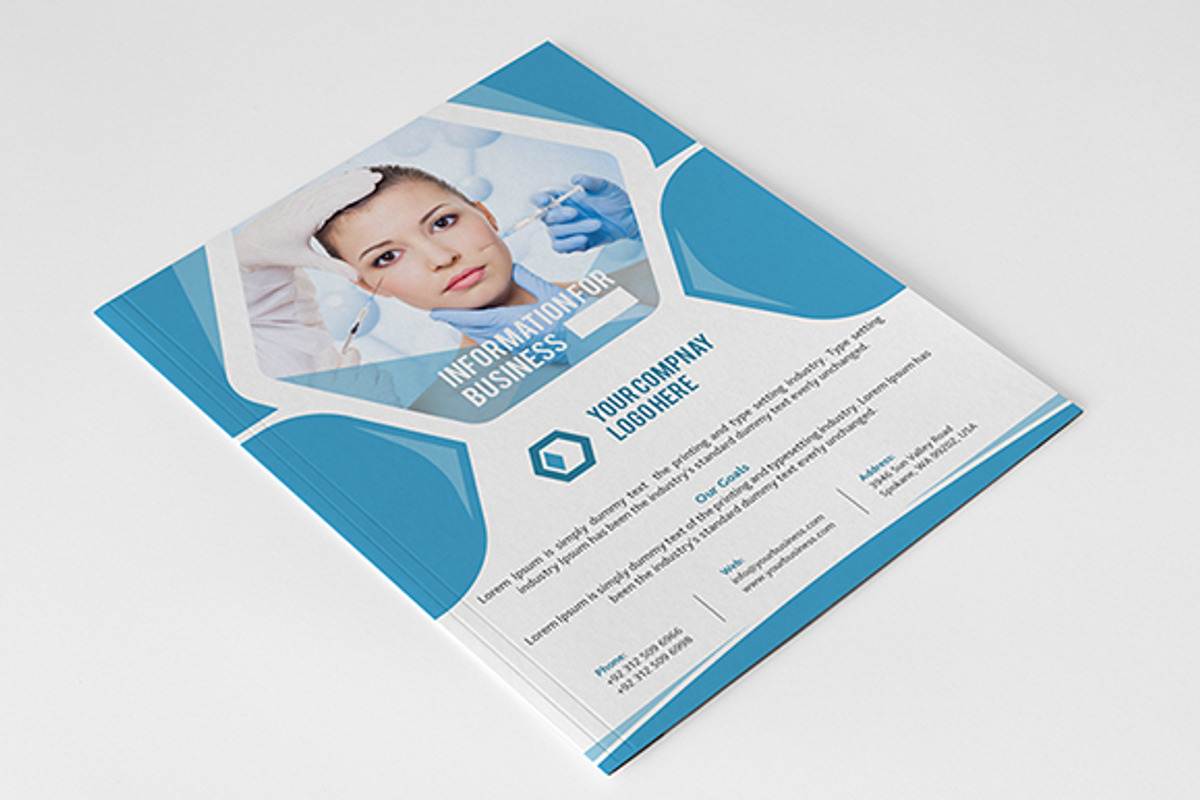 Corporate Flyer, a Flyer Template by NasirGrfx (Photo 1 of 4)