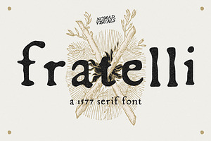 Fratelli - Serif Font Extras