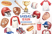 Sports Baseball Illustration Pack, an Illustration by TatiMockup (Thumbnail 1 of 3)