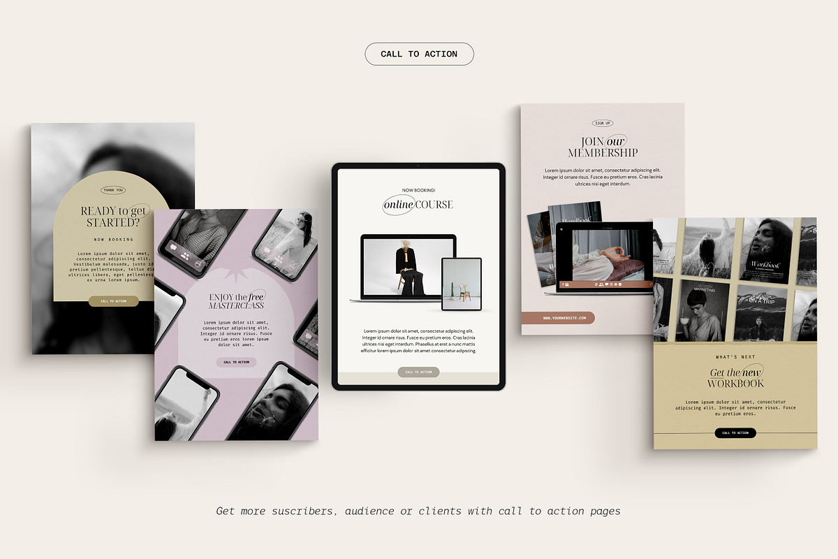 NAROK | 6 in 1 Course + Coach Bundle, a Social Media Template by Wildnun Studio (Photo 18 of 69)
