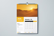 Calendar 2026, a Stationery Template by Cleffon_Graphic_Studio (Thumbnail 3 of 6)