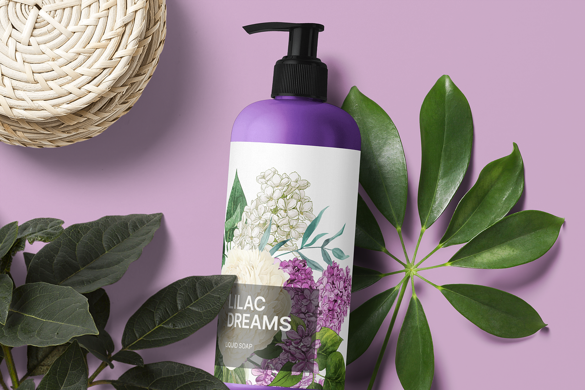 Lilac. Floral watercolor clipart, an Object Graphic by JSolomatina (Photo 5 of 5)