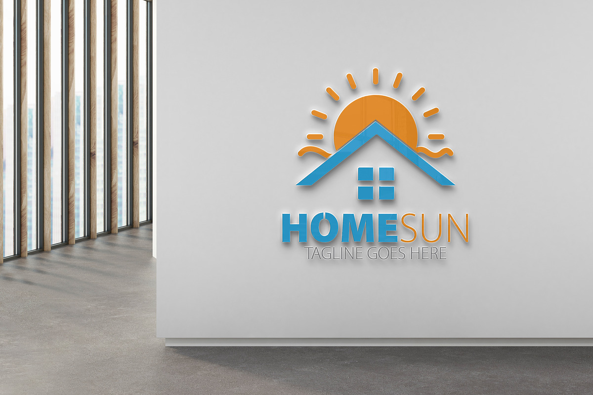 Sun House Logo, a Branding & Logo Template by Josuf Media (Photo 2 of 3)