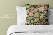 India, Ethnic floral prints, a Pattern Graphic by Laura Camoe (Thumbnail 5 of 10)