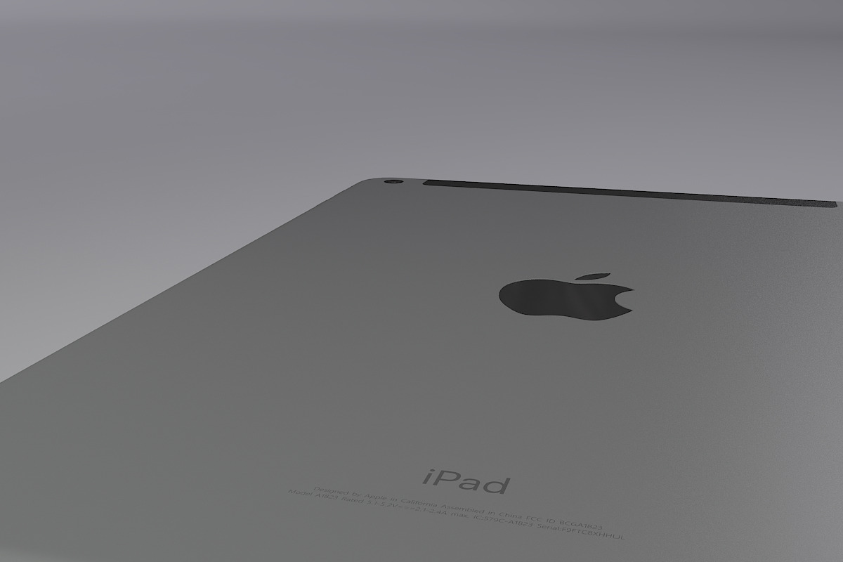 Apple iPad 9.7 Wi-Fi + Cellular 3D, an Object 3D Model by XYZ Space (Photo 12 of 17)