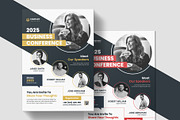 Conference Flyer Template, a Flyer Template by Pixelpick (Thumbnail 2 of 2)