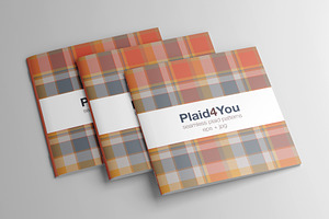 1 Autumn Plaid Patterns EPS JPG