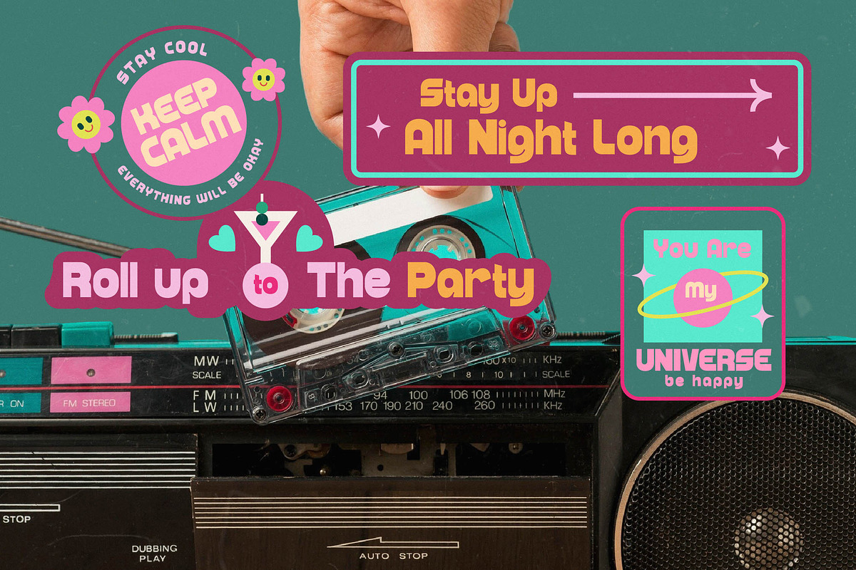 Grand Nights Modern Retro Font, a Sans Serif Font by timelesstype.co (Photo 13 of 15)
