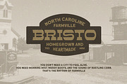 Pine Grit Western Display Font, a Slab Serif Font by Letterhend Studio (Thumbnail 5 of 9)