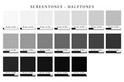 Screentones Collection 1 - Halftones, a Background Graphic by Honnum Graphic Art (Thumbnail 8 of 11)