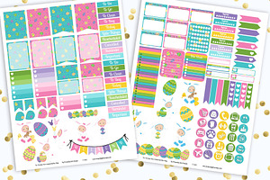 Baby's Easter Printable Stickers