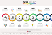 Timeline Infographic Template set 12, a Presentation Template by Paperboxshop (Thumbnail 3 of 3)