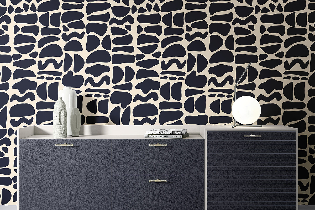 Abstract Stone Shapes, a Pattern Graphic by MalyskaStudio (Photo 12 of 21)