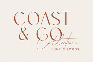 Coast & Co Font And Logos