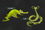 Wild Africa. Safari animals clipart, an Animal Illustration by Samnay Arts (Thumbnail 7 of 12)