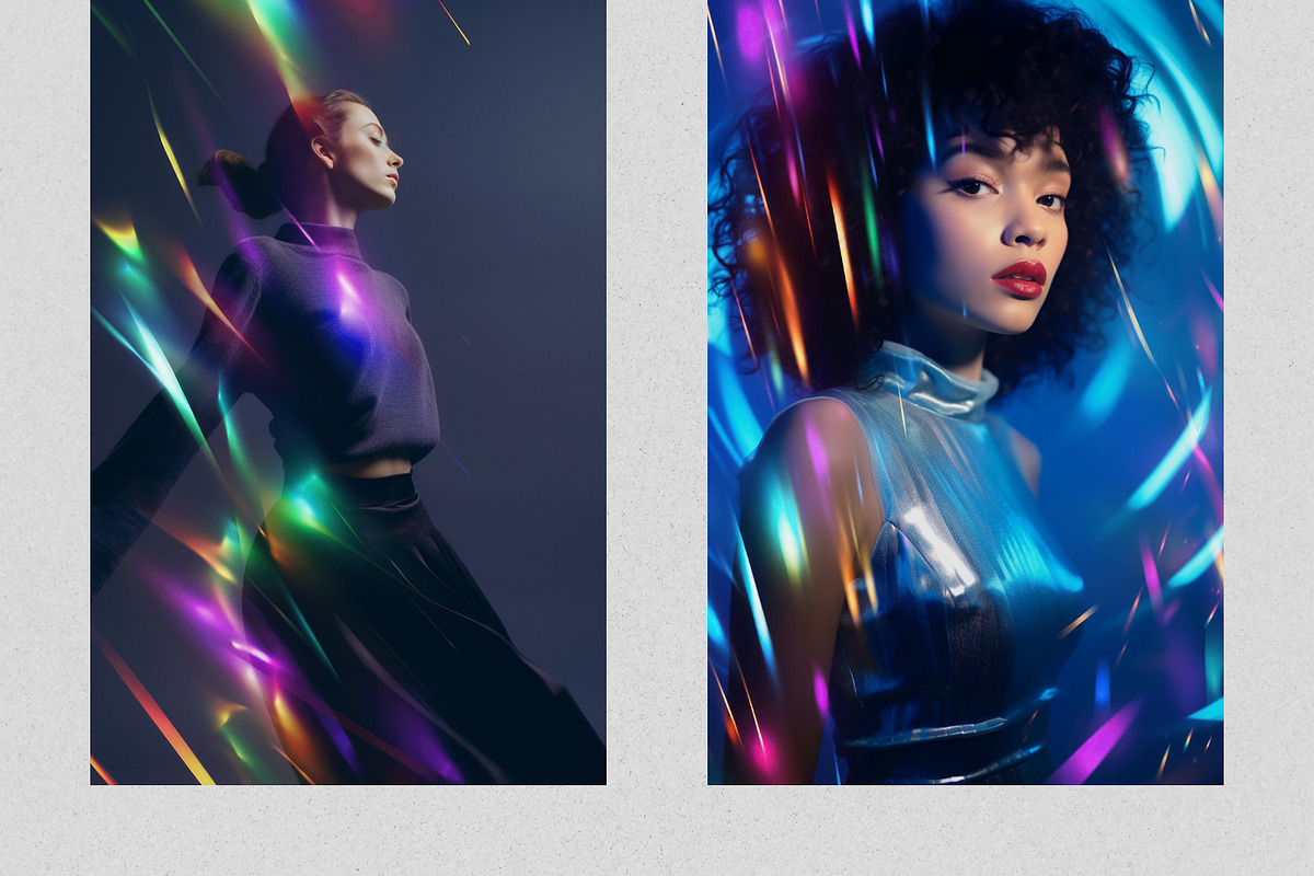 Kaleidoscopic Light Streams Overlays, a Brushes & More by PhotoSpirit (Photo 4 of 8)