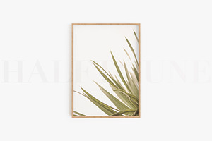 Warm Wood Frame Mockup