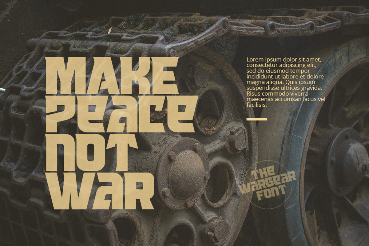 Wargear Font, a Blackletter Font by Grontype (Photo 5 of 8)