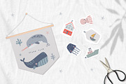Ocean Life. Nautical Illustrations., an Animal Illustration by Lori Room (Thumbnail 12 of 15)