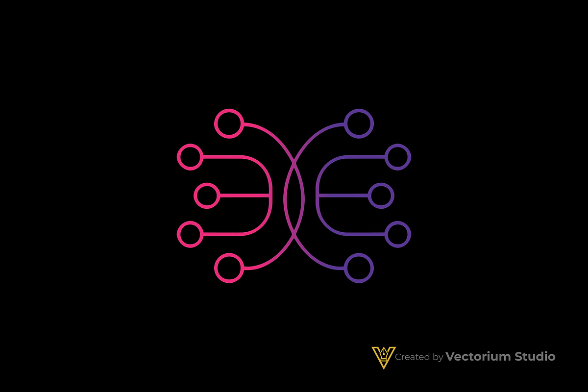 Network Nodes Abstract Logo, a Branding & Logo Template by Vectorium Studio (Photo 7 of 15)