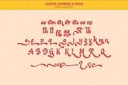 Thiemyshine | Retro Script Display, a Font by Denustudios (Thumbnail 15 of 15)