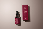 Amber Dropper Bottle with Box Mockup, a Packaging Mockup by Sheikhadesign (Thumbnail 9 of 12)