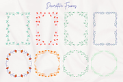 Hand-drawn floral clipart & patterns, a Decorative Illustration by CapriceMeDesigns (Thumbnail 5 of 18)