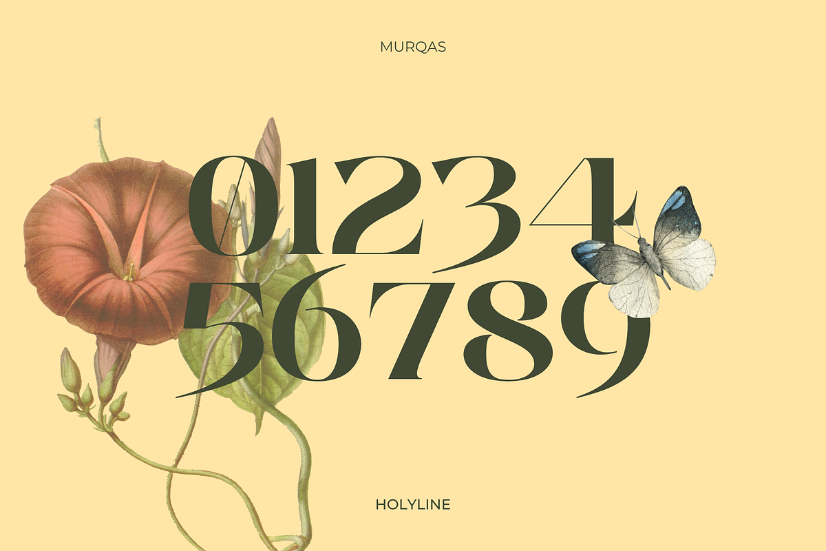 Murqas - Width Family, a Serif Font by Holyline Design (Photo 11 of 12)