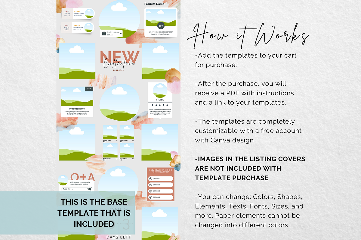 Pink Sale Instagram Puzzle Template, a Social Media Template by Social Assumptions (Photo 5 of 10)
