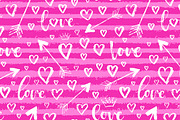 Love patterns set, a Pattern Graphic by Midstream (Thumbnail 2 of 3)