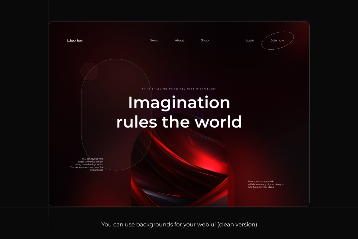 Red Shift Background Set, a Background Graphic by Digital Blood