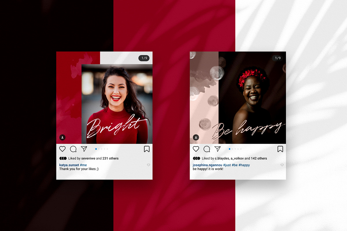 Instagram Posts - Fashion Templates, a Social Media Template by Roman Paslavsky (Photo 6 of 8)