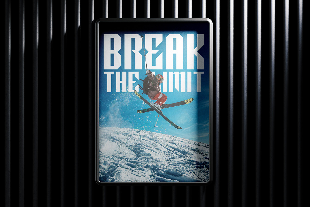 Steel Anthem - Bold Display Font, a Sans Serif Font by Hakara Type (Photo 6 of 12)