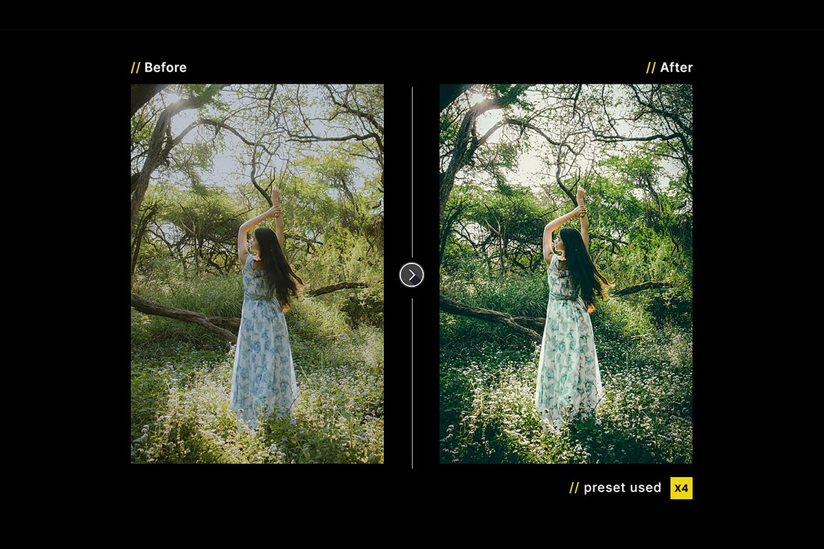 Deep Forest – Actions and Presets, a Preset Add-On by Hydrozi Presets (Photo 5 of 9)