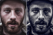 B&W Portrait - 150 Lightroom Presets, an Action Add-On by LUXDesignStudios (Thumbnail 8 of 10)