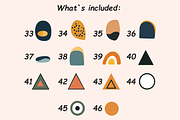 Boho Vibes SVG Elements, a Decorative Illustration by IrenKlm (Thumbnail 6 of 8)