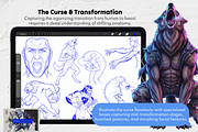 10 in 1 Halloween Procreate Stamps, a Brush Add-On by Selentaori Studio (Thumbnail 8 of 15)