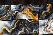 Seamless Smokey Marble Digital Paper, a Pattern Graphic by Design Scotch (Thumbnail 3 of 8)