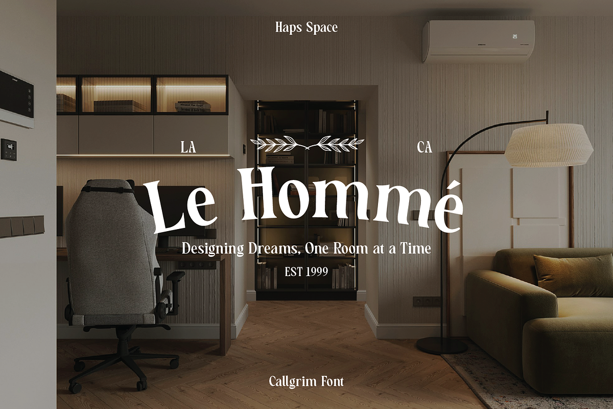 Callgrim - Serif Display Font, a Serif Font by Haps Space (Photo 12 of 14)