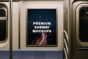 10 PREMIUM SUBWAY MOCKUPS, an Advertising Mockup by Redmixx Design (Thumbnail 11 of 11)