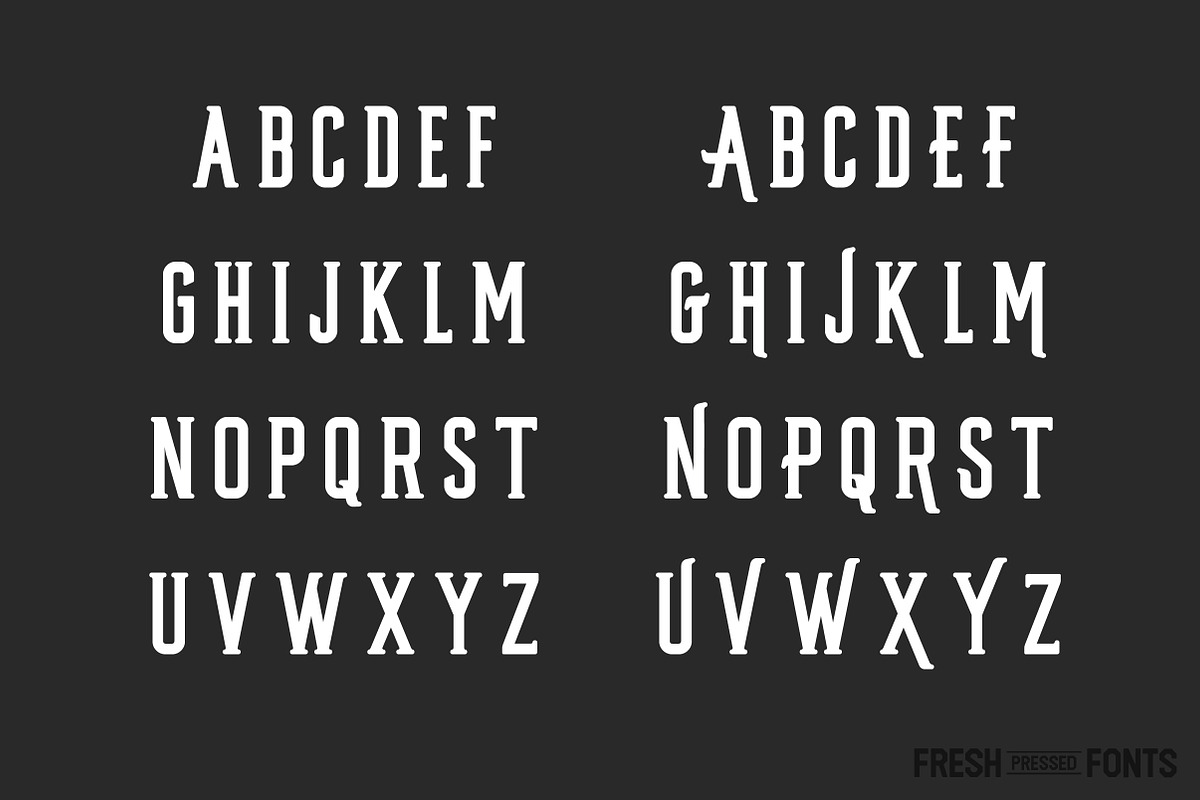 Privateer Display Font preview 2