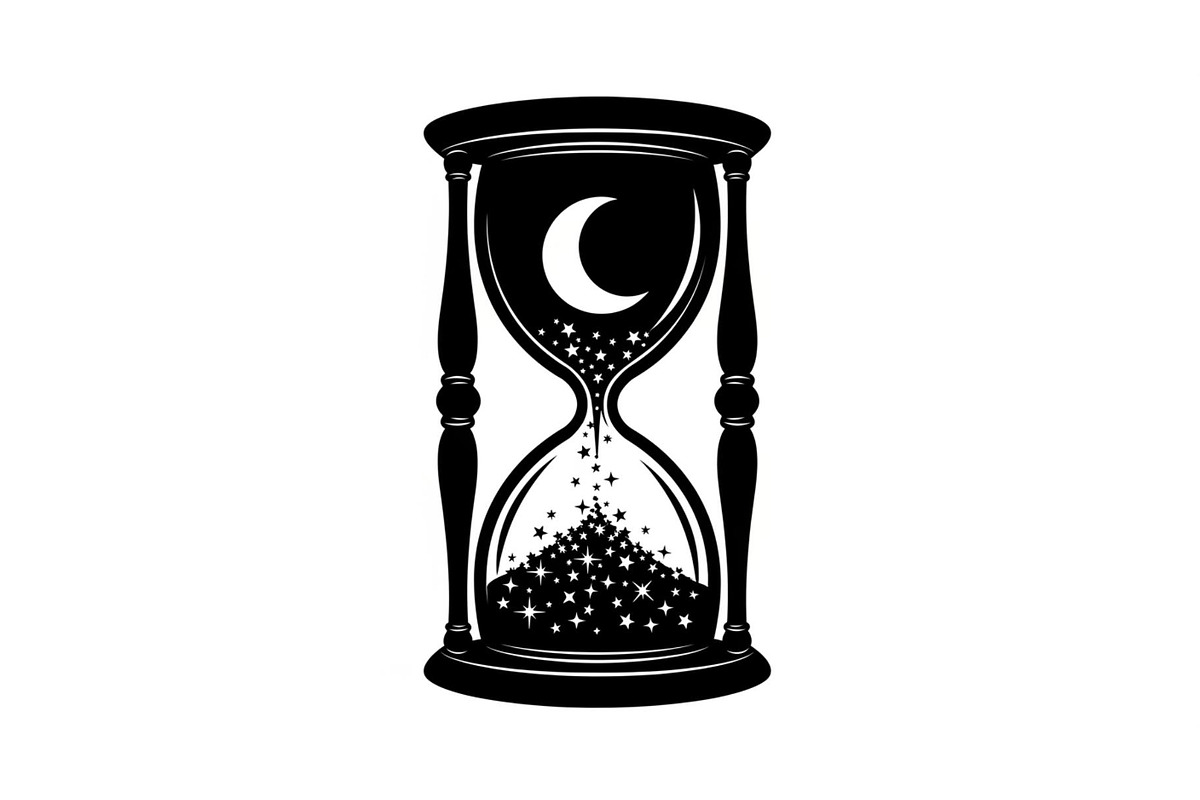 Moon Hourglass Design Bundle, an Illustration by jahid234 (Photo 19 of 31)