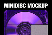 Vintage MiniDisc Mockup, a Product Mockup by TuomoDesign (Thumbnail 1 of 3)