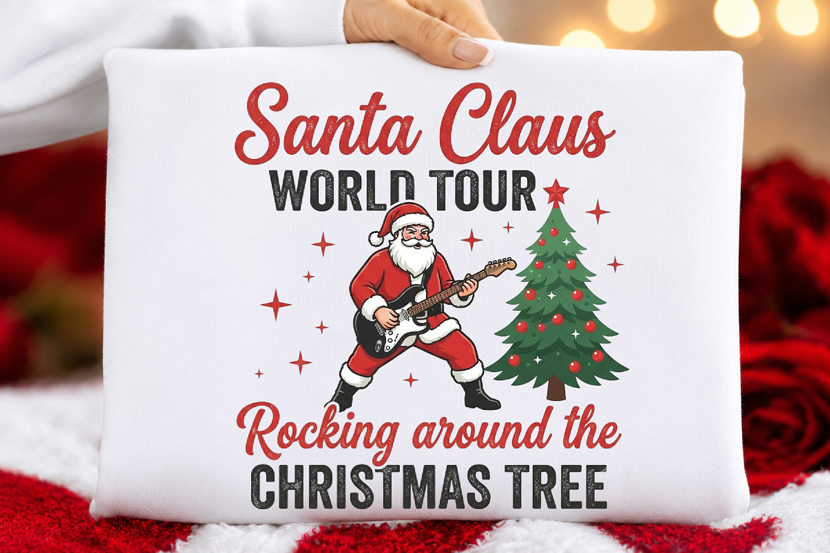 Retro Santa Claus design Png, a Seasonal Illustration by DreamCafeArt (Photo 5 of 7)