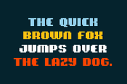 Pixiel - Modern Pixel Typeface, a Sans Serif Font by alpercakici (Thumbnail 10 of 13)