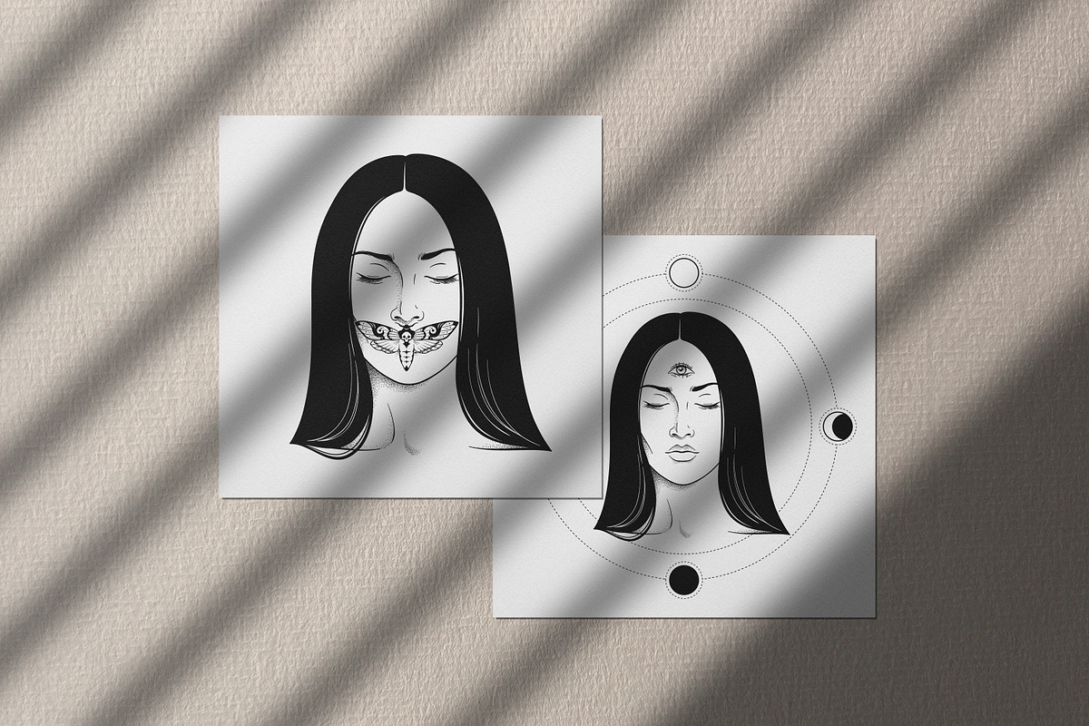 Moon Goddess Hecate, an Illustration by Croisy (Photo 5 of 8)