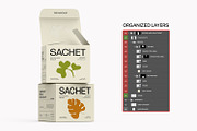 Tea Packaging Box With Sachet Mockup, a Packaging Mockup by Ram Studio LLC (Thumbnail 10 of 13)
